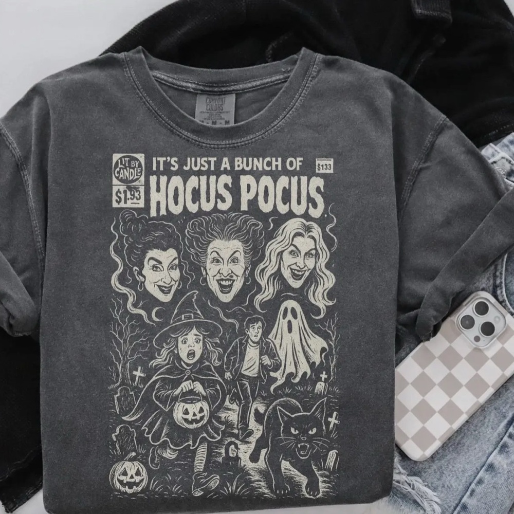 Hocus Pocus Graphic Tee - Black